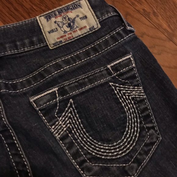 True Religion dark/medium wash skinny jean - Picture 4 of 4